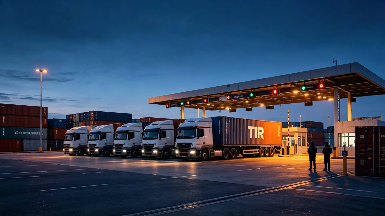 Road freight from China